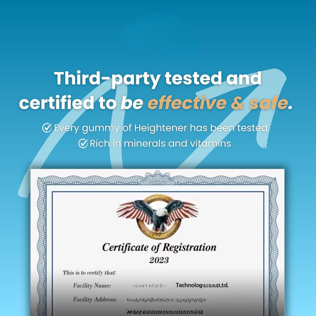 REFINED Heightener Gummies